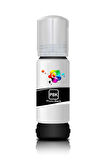 QC Epson EcoTank ET-8550 Uyumlu Yazıcı Mürekkebi 70ml PBK Photo Black Foto Siyah Dye
