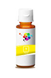 QC Brother DCP-T720DW Uyumlu Yazıcı Mürekkebi 70ml Y Yellow Sarı Dye