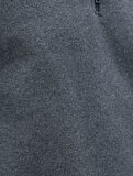 Basic Sweat Yarım Fermuarlı Dik Yaka Uzun Kollu