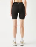 Basic Biker Tayt Normal Bel Yıldız Baskılı