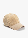 Kışlık Şapka Peluş Detaylı Cap Model