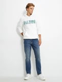 4WAM40196ND Koton Slim BRAD Erkek  Jean Pantolon KOYU İNDİGO