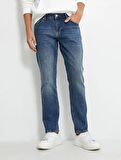 4WAM40196ND Koton Slim BRAD Erkek  Jean Pantolon KOYU İNDİGO
