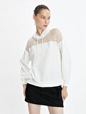 4WAL10176IK Koton Kadın Sweat EKRU