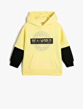 4WKB10237TK Koton Erkek Çocuk  Sweat SARI