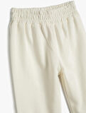 Basic Jogger Eşofman Altı Beli Lastikli Şardonlu Pamuklu