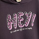 Koton Kids Hey Yazılı Sweatshirt KOTON-4WKG10199AK1320