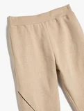 Basic Jogger Eşofman Altı Şardonlu Cepli Beli Lastikli 