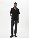 4SAM40013ND Koton BRAD Erkek Jean Pantolon SİYAH