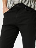 4Sam40047Nd Trousers Bsc Koton Erkek Jean Pantolon SİYAH