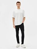 4SAM40053ND Koton Erkek Jean Pantolon SİYAH