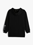 Koton Erkek Siyah Sweatshırt 4SKB10018TK
