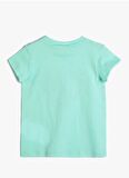 Koton Yeşil Kız Çocuk T-Shirt 4SKG10115AK