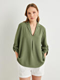 V Neck Blouse