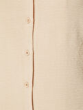 Kısa Kollu Gömlek Düğmeli Dokulu Standart Kesim