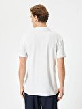 4SAM10006MK Koton Erkek T-shirt EKRU