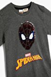 Koton Erkek Çocuk Spiderman Tişört Pullu Payetli Lisanslı
