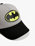 Batman Kep Şapka Aplike Detaylı Lisanslı Pamuklu