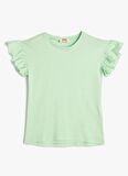Koton Yeşil Kız Çocuk T-Shirt 4SKG10109AK