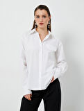 Klasik Gömlek Uzun Kollu Düğmeli Standart Kesim Cepli