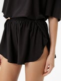 Pijama Altı Şort Beli Lastikli