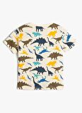 Koton Bej Erkek T-Shirt 4SMB10021TK
