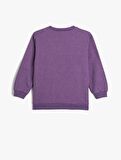 4WKB10505TK Koton Erkek Çocuk Sweat MOR