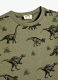 Koton Yeşil Erkek T-Shirt 4SKB10182TK