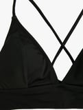 Bralet Bikini Üstü Sırtı Çapraz