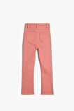 Koton Kız Bebek Pantolon Rahat Kesim Cepli Pamuklu Püskül Detaylı