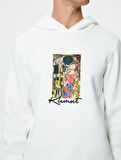Gustav Klimt Kapşonlu Sweat Art Lisanslı Baskılı