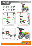 Sök Tak 18 Parça Motorsiklet Build Technic - 4100101-2-18