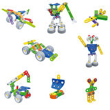 RoyToy Sök Tak Araçlar - 8in1 Set (115 Parça)