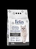 Felin Aktif Karbonlu Topaklanan Kedi Kumu 10L