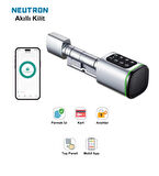 NEUTRON NTL-SC-02FKPW Parmak izi, Anahtarlı, Tuşlu, Kartlı ve Uzaktan Kontrollü Akıllı Kapı Kilidi