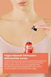 Gözenek Sıkılaştırıcı Niasinamid Vegan Serum 30ml Leke Akne ve Cilt Kırışık Karşıtı Extra Bakım