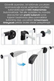 75-105 Cm Bebek Çocuk Güvenlik Kapısı - Ayarlanabilir Güvenlik Kapısı Merdiven Korkuluk