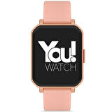 You Watch F12-Yf124 You Smart Rose & Pink Silicon Unisex Kol Saati