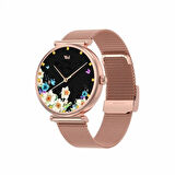 You Watch F15-Yf153 You Smart Rose Gold & Rose Hasır Bayan Kol Saati