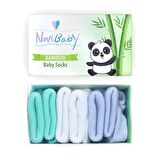 Novibaby 3'lü Bambu Yenidoğan Bebek Çorabı I Fresh I 0-6 ay 