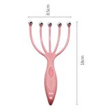 BUFFER® Çok Fonksiyonlu 5 Uçlu Bilyeli Baş Boyun Bacak Kol Masaj Aleti Stres Alıcı Ve Rahatlatıcı Ka