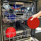  BUFFER® Renkli Isıya Dayanıklı Yıkanılabilir Silikon Airfryer Yuvarlak Model Pişirme Matı 20  cm