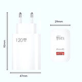 BUFFER® 120W USB Hızlı Type C Uçlu Kablolu Şarj Aleti