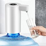 BUFFER®  Usb ile Şarj Olabilen Beyaz Damacana Pompası