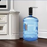 BUFFER® 40 ve 80 Saniyeye Ayarlanabilir Katlanır Otomatik Damacana Pompası Siyah