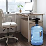 BUFFER® 40 ve 80 Saniyeye Ayarlanabilir Katlanır Otomatik Damacana Pompası Siyah