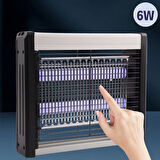 BUFFER® 6W Taşınabilir ve Asılabilir Elektrikli Led Sivrisinek Yok Edici Hem Gece Lambası Hem Haşere