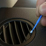 BUFFER® 100’lü Mini Tek Kullanımlık Araba Rötüş Fırçası –İnce Uçlu Yumuşak Kıllı Boya Uygulayıcı, Ot