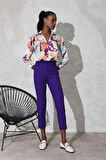 Mor Flatolu Pantolon 5113