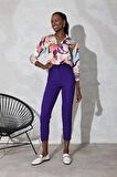 Mor Flatolu Pantolon 5113